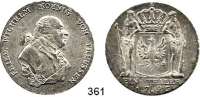 Deutsche Münzen und Medaillen,Preußen, Königreich Friedrich Wilhelm II. 1786 - 1797 Taler 1793 A.  22,18 g.  Jg. 25.  Old. 3.  Dav. 2599.