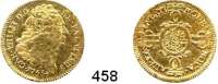 Deutsche Münzen und Medaillen,Pfalz Karl Philipp 1716 - 1742 1/2 Karolin 1733.  4,84 g.  Fb. 2030.  GOLD.