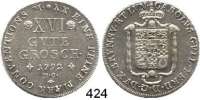 Deutsche Münzen und Medaillen,Braunschweig - Wolfenbüttel Karl Wilhelm Ferdinand 1780 - 1806 16 Gute Groschen 1792 MC.  13,93 g.  Welter 2906.  Schön 367.