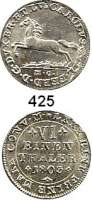 Deutsche Münzen und Medaillen,Braunschweig - Wolfenbüttel Karl Wilhelm Ferdinand 1780 - 1806 1/6 Taler 1803 MC.  Welter 2916.  Schön 341.