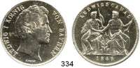 Deutsche Münzen und Medaillen,Bayern Ludwig I. 1825 - 1848 Geschichtsdoppeltaler 1846.  Ludwigskanal.  Kahnt 113.  AKS 109.  Jg. 77.  Thun 86.  Dav. 595.