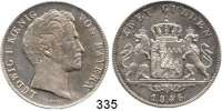 Deutsche Münzen und Medaillen,Bayern Ludwig I. 1825 - 1848 Doppelgulden 1846.  Kahnt 73.  AKS 77.  Jg. 63.  Thun 89.  Dav. 594.