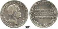 Deutsche Münzen und Medaillen,Preußen, Königreich Friedrich Wilhelm IV. 1840 - 1861 Ausbeutetaler 1841 A.  Kahnt 374.  AKS 73.  Jg. 70.  Thun 255.  Dav. 768.