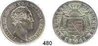 Deutsche Münzen und Medaillen,Sachsen Friedrich August II. 1836 - 1854 Taler 1841 G.  Kahnt 448.  AKS 99.  Jg. 76.  Thun 325.  Dav. 875.