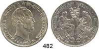 Deutsche Münzen und Medaillen,Sachsen Friedrich August II. 1836 - 1854 Taler 1854.  Sterbetaler.  Kahnt 452.  AKS 117.  Jg. 94.  Thun 329.  Dav. 881.