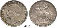 Deutsche Münzen und Medaillen,Sachsen Johann 1854 - 1873 Siegestaler 1871.  Kahnt 473.  AKS 159.  Jg. 132.  Thun 351.  Dav. 898.