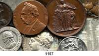 M E D A I L L E N,L O T S     L O T S     L O T S  LOT. von 13 verschiedenen Medaillen.  19. Jahrhundert.  34 bis 60 mm Ø