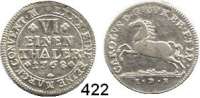 Deutsche Münzen und Medaillen,Braunschweig - Wolfenbüttel Karl I. 1735 - 1780 1/6 Taler 1768 IDB.  5,08 g.  Welter 2750.