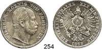 Deutsche Münzen und Medaillen,Preußen, Königreich Wilhelm I. 1861 - 1888 Vereinstaler 1868 A.  Kahnt 388.  Old. 405.  AKS 99.  Jg. 96. Thun 270.  Dav. 782.