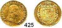Deutsche Münzen und Medaillen,Salzburg, Erzbistum Ferdinand 1803 - 1806 Dukat 1803 M.  3,45 g.  Probszt 2602.  Zöttl 3403.  Fb. 888.  GOLD.