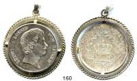 Deutsche Münzen und Medaillen,Bayern Ludwig I. 1825 - 1848 Kronentaler 1837.  Kahnt 75.  AKS 76.  Jg. 30.  Thun 48.  Dav. 565.  In zeitgenössischer Fassung (4 Lötpunkte).