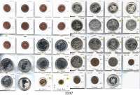 AUSLÄNDISCHE MÜNZEN,L  O  T  S     L  O  T  S     L  O  T  S  LOT. von 79 Münzen.  Englischsprachiger Raum.  Darunter 20 Silbermünzen und zwei Goldmünzen.   GB(60) u.a. Silberunze 