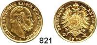 R E I C H S M Ü N Z E N,Preussen, Königreich Wilhelm I. 1861 - 1888 20 Mark 1872 A.  Jaeger 243.