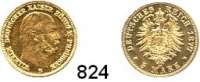 R E I C H S M Ü N Z E N,Preussen, Königreich Wilhelm I. 1861 - 1888 5 Mark 1877 B.  Jaeger 244.