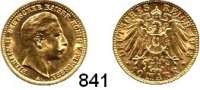R E I C H S M Ü N Z E N,Preussen, Königreich Wilhelm II. 1888 - 1918 10 Mark 1912.  Jaeger 251.