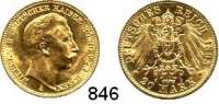 R E I C H S M Ü N Z E N,Preussen, Königreich Wilhelm II. 1888 - 1918 20 Mark 1895 A.  Jaeger 252.