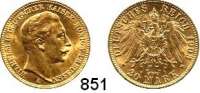 R E I C H S M Ü N Z E N,Preussen, Königreich Wilhelm II. 1888 - 1918 20 Mark 1903 A.  Jaeger 252.