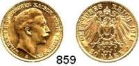 R E I C H S M Ü N Z E N,Preussen, Königreich Wilhelm II. 1888 - 1918 20 Mark 1911 A.  Jaeger 252.