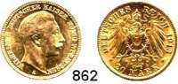 R E I C H S M Ü N Z E N,Preussen, Königreich Wilhelm II. 1888 - 1918 20 Mark 1913 A.  Jaeger 252.