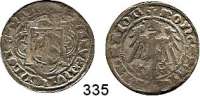 Deutsche Münzen und Medaillen,Nürnberg, Stadt  Schilling o.J. (1434-1437).  2,61 g.  Kellner 105(87).  Adler ohne Zunge.