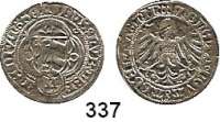 Deutsche Münzen und Medaillen,Nürnberg, Stadt  Halbschilling o.J. (1465-1467).  1,25 g.  Kellner 111(93).
