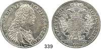Deutsche Münzen und Medaillen,Nürnberg, Stadt Franz I. 1745 - 1765 Taler 1760 SS-IMF (Oexlein)  27,96 g.   Kaiserliche Kontributionsprägung.  Dav. 2486.  Schön 151(Habsburg).