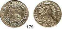 Deutsche Münzen und Medaillen,Brandenburg - Preußen Friedrich Wilhelm der Große Kurfürst 1640 - 1688 18 Gröscher 1685 H-S, Königsberg.  5,61 g.  v. S. 1712 var.