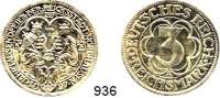 R E I C H S M Ü N Z E N,Weimarer Republik  3 Reichsmark 1927 A.  Jaeger 327.  Nordhausen.