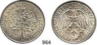 R E I C H S M Ü N Z E N,Weimarer Republik  5 Reichsmark 1931 F.  Jaeger 331.  Eichbaum.