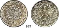 R E I C H S M Ü N Z E N,Weimarer Republik  5 Reichsmark 1932 D.  Jaeger 331.  Eichbaum.