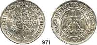R E I C H S M Ü N Z E N,Weimarer Republik  5 Reichsmark 1932 F.  Jaeger 331.  Eichbaum.