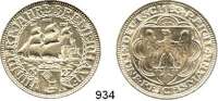R E I C H S M Ü N Z E N,Weimarer Republik  5 Reichsmark 1927 A.  Jaeger 326.  Bremerhaven.