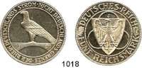 R E I C H S M Ü N Z E N,Weimarer Republik  5 Reichsmark 1930 J.  Jaeger 346.  Rheinlandräumung.