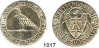 R E I C H S M Ü N Z E N,Weimarer Republik  5 Reichsmark 1930 E.  Jaeger 346.  Rheinlandräumung.