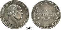 Deutsche Münzen und Medaillen,Preußen, Königreich Friedrich Wilhelm IV. 1840 - 1861 Ausbeutetaler 1856.  Kahnt 378.  Old. 309.  AKS 77.  Jg. 81.  Thun 261.  Dav. 774.