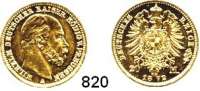 R E I C H S M Ü N Z E N,Preussen, Königreich Wilhelm I. 1861 - 1888 20 Mark 1872 A.  Jaeger 243.