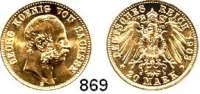 R E I C H S M Ü N Z E N,Sachsen, Königreich Georg 1902 - 1904 20 Mark 1903.  Jaeger 266.