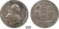 Deutsche Münzen und Medaillen,Preußen, Königreich Friedrich Wilhelm II. 1786 - 1797 Taler 1795 A.  22,02 g.  Old. 3.  Jg. 25.  Dav. 2599.