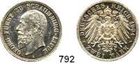 R E I C H S M Ü N Z E N,Schaumburg - Lippe Georg 1893 - 1911 2 Mark 1904.  Jaeger 164.