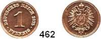 R E I C H S M Ü N Z E N,Kleinmünzen  1 Pfennig 1875 C.  Jaeger 1.