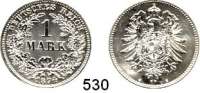 R E I C H S M Ü N Z E N,Kleinmünzen  1 Mark 1874 G.  Jaeger 9.