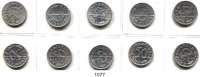 R E I C H S M Ü N Z E N,Drittes Reich  50 Reichspfennig 1935 A(6), F, G, J(2).  Jaeger 368.  LOT. 10 Stück.