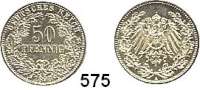 R E I C H S M Ü N Z E N,Kleinmünzen  50 Pfennig 1898 A.  Jaeger 15.