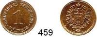 R E I C H S M Ü N Z E N,Kleinmünzen  1 Pfennig 1873 A.  Jaeger 1.