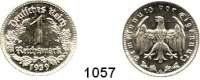 R E I C H S M Ü N Z E N,Drittes Reich  1 Reichsmark 1939 G  Jaeger 354.
