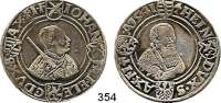 Deutsche Münzen und Medaillen,Sachsen Johann Friedrich und Heinrich 1539 - 1541 Taler 1541, Freiberg.  28,63 g.  Keilitz 154.  Slg. Mb. 489.  Schnee 97.  Dav. 9728.