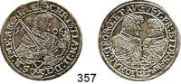 Deutsche Münzen und Medaillen,Sachsen Christian II., Johann Georg und August 1591 - 1601 1/4 Taler 1606.  7,16 g.  Keilitz/Kahnt 253.  Slg. Mb. 821.