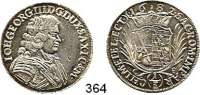 Deutsche Münzen und Medaillen,Sachsen Johann Georg III. 1680 - 1691 1/3 Taler 1682 C-F, Dresden.  7,60 g.  Clauss/Kahnt 598.  Slg. Mb. 1280.