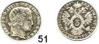 Österreich - Ungarn,Habsburg - Lothringen Ferdinand I. 1835 - 1848 3 Kreuzer 1847 C, Prag.  Frühwald 915.  Jl. 241.  Kahnt 87.  KM 2191.