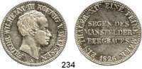 Deutsche Münzen und Medaillen,Preußen, Königreich Friedrich Wilhelm III. 1797 - 1840 Ausbeutetaler 1826 A.  Old. 183.  Kahnt 368.   AKS 16.  Jg. 61.  Thun 248.  Dav. 761.